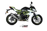 Schalldämpfer Escape Mivv Delta Race Edelstahl Kawasaki Z 125 2019 - 2022