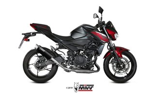 Silencer Exhaust Mivv Gp Pro Carbon Kawasaki Z 400 2019 - 2020