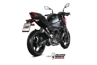 Silencer Exhaust Mivv Gp Pro Carbon Kawasaki Z 400 2019 - 2020