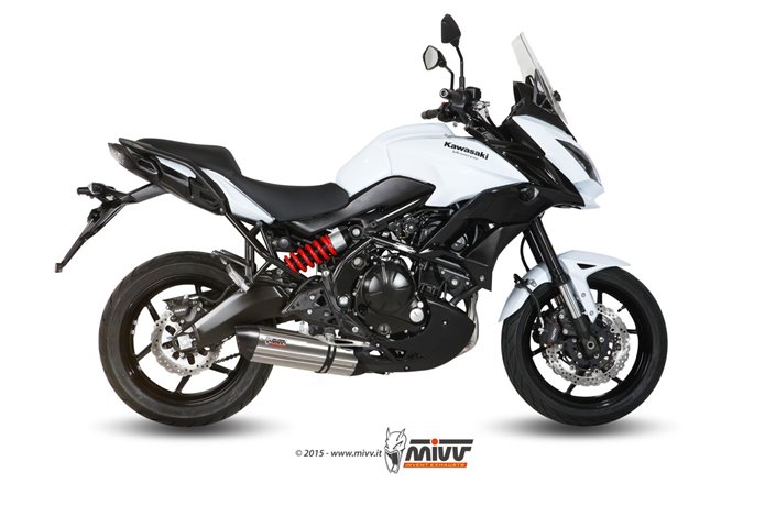 Système Complet Echappement 1 En 1 Mivv Suono Inox Kawasaki Versys 650 2015 - 2020