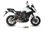 Full System 1 In 1 Exhaust Mivv Suono Stainless Steel Kawasaki Versys 650 2015 - 2020