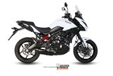 Système Complet 1 En 1 Echappement Mivv Suono Noir Noir Inox Kawasaki Versys 650 2015 - 2020