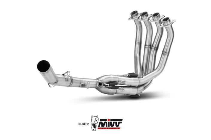 Decatalyst Exhaust Mivv Kawasaki Z 900 Rs 2018 - 2022