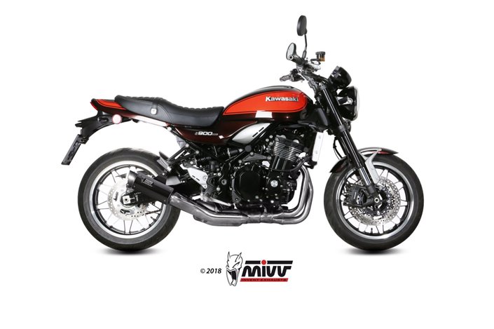 Schalldämpfer Escape Mivv Gp Pro Carbon Kawasaki Z 900 Rs 2018 - 2022