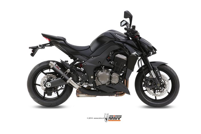 Silencers Exhaust Mivv Gp Carbon Kawasaki Z 1000 Z 1000 R Edition 2014 - 2020