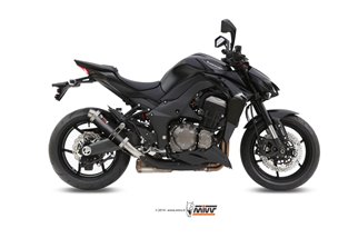 Schalldämpfer Escape Mivv Gp Carbon Kawasaki Z 1000 Z 1000 R Edition 2014 - 2020