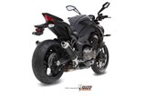 Silencers Exhaust Mivv Gp Black Black Stainless Steel Kawasaki Z 1000 Z 1000 R Edition 2014 - 2020