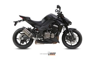 Silencieux Echappement Mivv Suono Inox Kawasaki Z 1000 Z 1000 R Edition 2014 - 2020