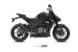 Sistema di Scarico Terminale K.039.L9 Mivv Suono Inox Nero Kawasaki Z 1000 Z 1000 R Edition 2014 - 2020