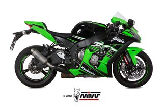 Silencieux Echappement Mivv Gp Pro Titanium Kawasaki Zx-10 R Rr Se 2016 - 2022