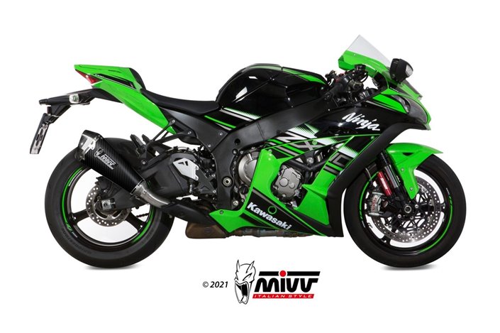 Schalldämpfer Escape Mivv Delta Race Carbon Kawasaki Zx-10 R Rr Se 2016 - 2022