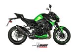 Silencer Exhaust Mivv Suono Black Black Stainless Steel Kawasaki Z 900 2020 - 2022