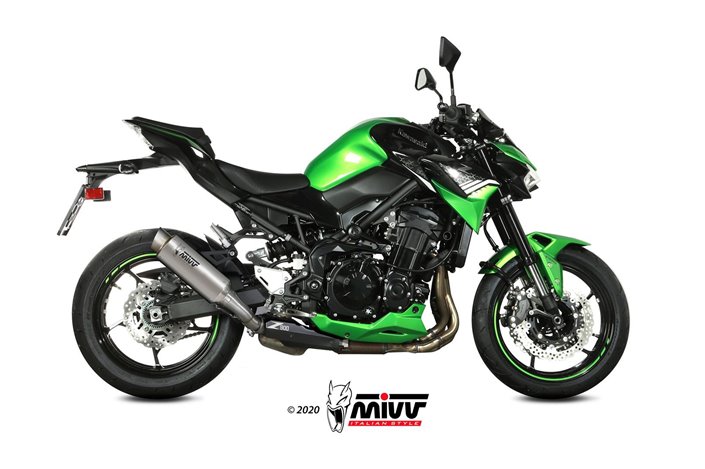 Schalldämpfer Escape Mivv Gp Pro Titanium Kawasaki Z 900 2020 - 2022