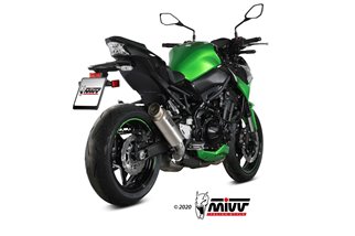 Silencer Exhaust Mivv Gp Pro Titanium Kawasaki Z 900 2020 - 2022