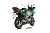 Schalldämpfer Escape Mivv Delta Race Edelstahl Kawasaki Versys 1000 2019 - 2022