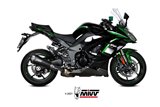 Schalldämpfer Escape Mivv Delta Race Schwarz Schwarz Edelstahl Kawasaki Ninja 1000 Sx Tourer 2020 - 2022