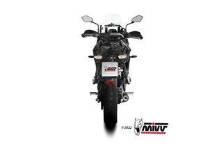 Sistema di Scarico Completo K.055.L3C Mivv OVAL CARBONIO CON COPPA CARBONIO Kawasaki Versys 650 2021-2023