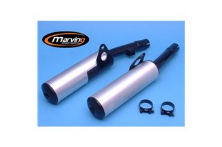 EXHAUST SILENCERS APPROVED MARVING KAWASAKI GPX 600 R 1988-1989