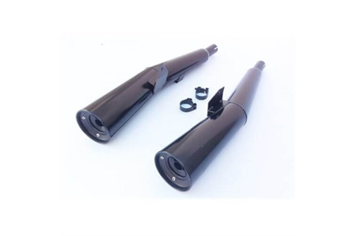 SILENCERS EXHAUST MARVING KAWASAKI GPZ 750 UNITRAK 1985 1987