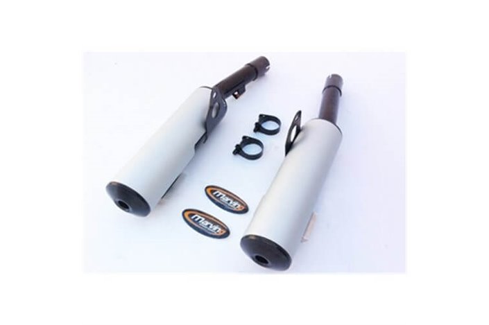 EXHAUST SILENCERS APPROVED MARVING KAWASAKI GPX 750 R 1987-1988