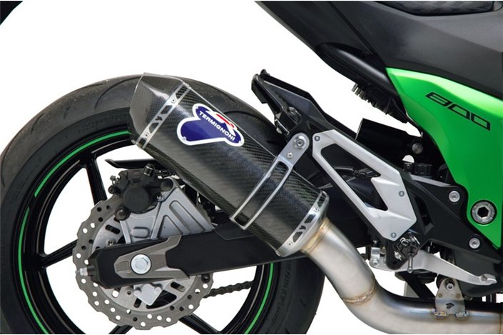 Kohlenstoffauspuff-Terminal Kawasaki Z 800 2013 2016 k075080cv thermignoni