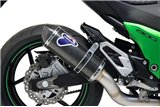 Terminal d'échappement en carbone avec collectionneurs Kawasaki Z 800 2013 2016 K075094CV ThermIgnoni