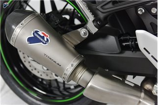 SCARICO TERMINALE SLIP ON CONICAL TERMIGNONI K086094SO01 KAWASAKI Z 900 RS 2018-2020 NON OMOLOGATO TITANIO