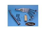 SISTEMA DI SCARICO COMPLETO 4 IN 1 MARVING KAWASAKI Z 650 KZ650BA 1977-78