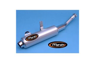 SILENCER EXHAUST TERMINAL MARVING APPROVED KAWASAKI KLR 650 1987 1989