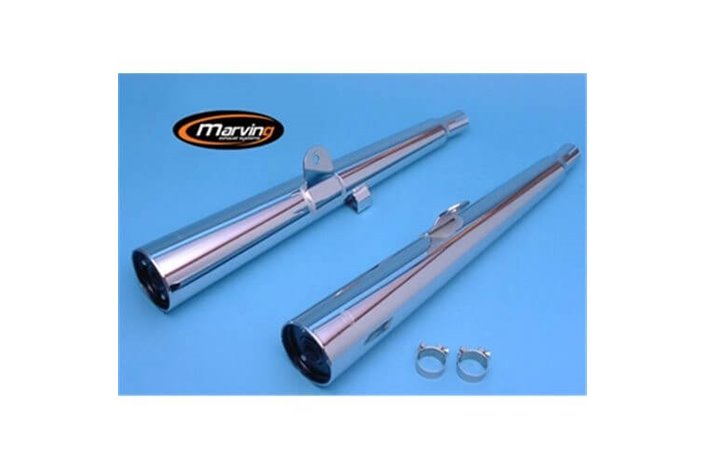 EXHAUST SILENCERS APPROVED MARVING KAWASAKI 750 ZEPHYR 1991 1995