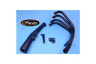 SISTEMA DI SCARICO COMPLETO 4 IN 1 MARVING KAWASAKI GPZ 1100 UNITRAK 1983 1985