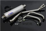 Jeu, pipe, full race system, silencieux rond en aluminium Tyga Kawasaki Ninja 250R/300R 2013 -