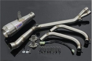 Kit pipe, full race avec silencieux astic neuf Tyga Kawasaki Ninja 250R/300R 2013 -