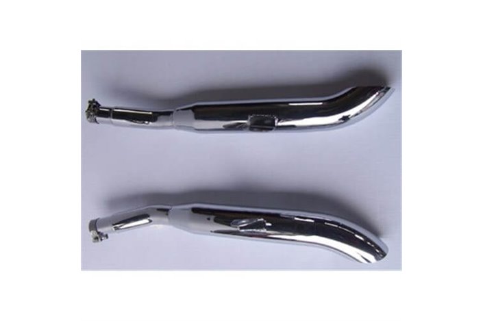 Terminals Exhaust Silencers Legend Kawasaki En 500 a/b 1994-1995 Marving