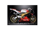 Kit scarico terminale per Aprilia Rsv1000 R Factory 04-10 200mm Tondo Carbonio