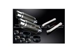 Schalldämpfer-Auspuff-Set für Honda Cbr1100Xx Blackbird 96–09, 200 mm rund, Carbon