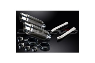 Auspuff-Set für Honda Cb1100Sf X-11 1999–2002, 200 mm rund, Carbon