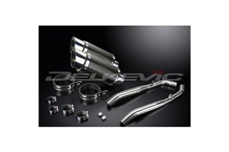 Exhaust kit for Honda Xl1000 V Varadero 1999-14 200mm Tondo Carbon