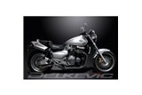 Exhaust kit for Honda Cb1300Dc X-4 1997-2003 200mm Round Carbon