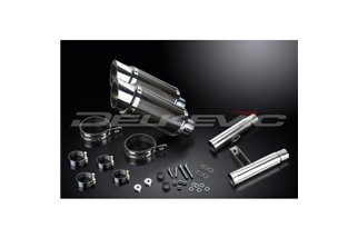 Auspuff-Set für Kawasaki Gpz900R Zx900A 1984–03, 200 mm rund, Carbon