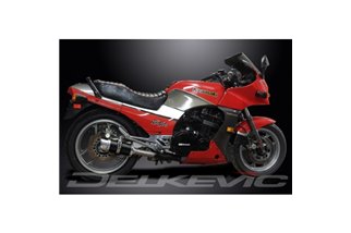 Auspuff-Set für Kawasaki Gpz900R Zx900A 1984–03, 200 mm rund, Carbon