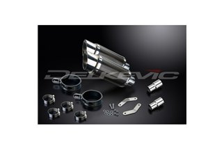 Kit scarico terminale per Triumph Speed Triple 1050 11-14 200mm Tondo Carbonio