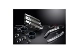 Muffler exhaust kit for Yamaha Fjr1300 2001-2005 200mm Round Carbon