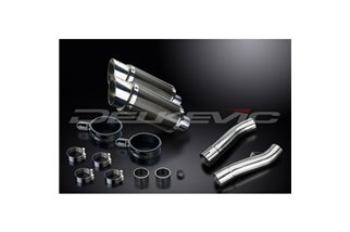 Exhaust kit for Yamaha Fj1100 Fj1200 1984-1987 200mm Round Carbon