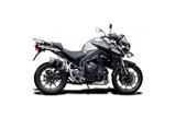 Silencer Exhaust Kit for Triumph Tiger Explorer 1200 2012-21 200Mm Round Carbon Kit