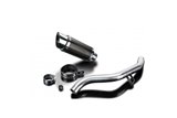 Silencer Exhaust Kit for Triumph Tiger Explorer 1200 2012-21 200Mm Round Carbon Kit