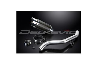 Silencer Exhaust Kit for Triumph Tiger Explorer 1200 2012-21 200Mm Round Carbon Kit