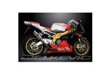 Kit scarico terminale per Aprilia Rsv1000 R Factory 04-10 200mm Tondo Inox