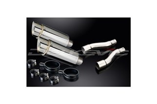 Kit scarico terminale per Kawasaki Gpz500S 1987-2007 200mm Tondo Inox