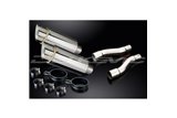 Kit scarico terminale per Kawasaki Gpz500S 1987-2007 200mm Tondo Inox